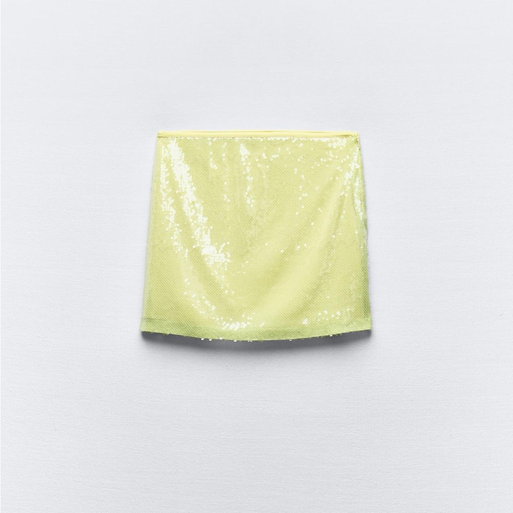 Zara sequin mini skirt